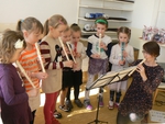 Vystoupení dětí z MŠ Kostelec s paní učitelkou Janou Strohalovou