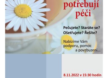 Pečující rovněž potřebují péči (2022.5)