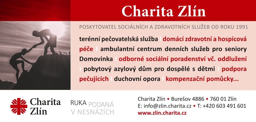 Charita Zlín, profesionální poskytovatel sociálních služeb