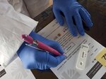 Antigenní testování veřejnosti na SARS-CoV-2, foto archiv 2021