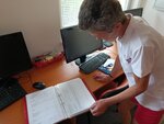 Každé ráno a pak i odpoledne, se v sídle služby schází pracovníci přímé péče, foto archiv 2023