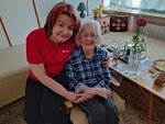 „Yvonko, já jsem tak šťastná, že jste za mnou přišla,“ přivítala s nadšením pečovatelku paní Drahomíra, foto archiv 2023