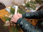 Floristická dílnička - vánoční dekorace pro Kristýnku