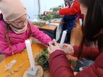Floristická dílnička - vánoční dekorace pro Kristýnku