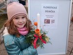 Floristická dílnička - vánoční dekorace pro Kristýnku