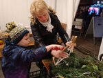 Floristická dílnička - vánoční dekorace pro Kristýnku