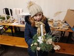 Floristická dílnička - vánoční dekorace pro Kristýnku