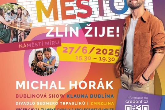 Odpoledne nejen pro rodiny s dětmi nese název Milované město 2025
