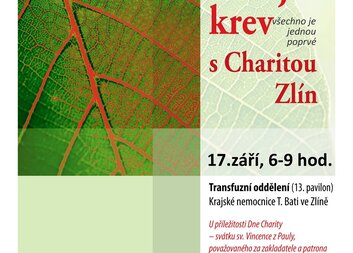 Darujte krev s Charitou Zlín (2025)