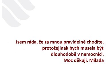 Charitní ošetřovatelská služba Zlín, domácí péče